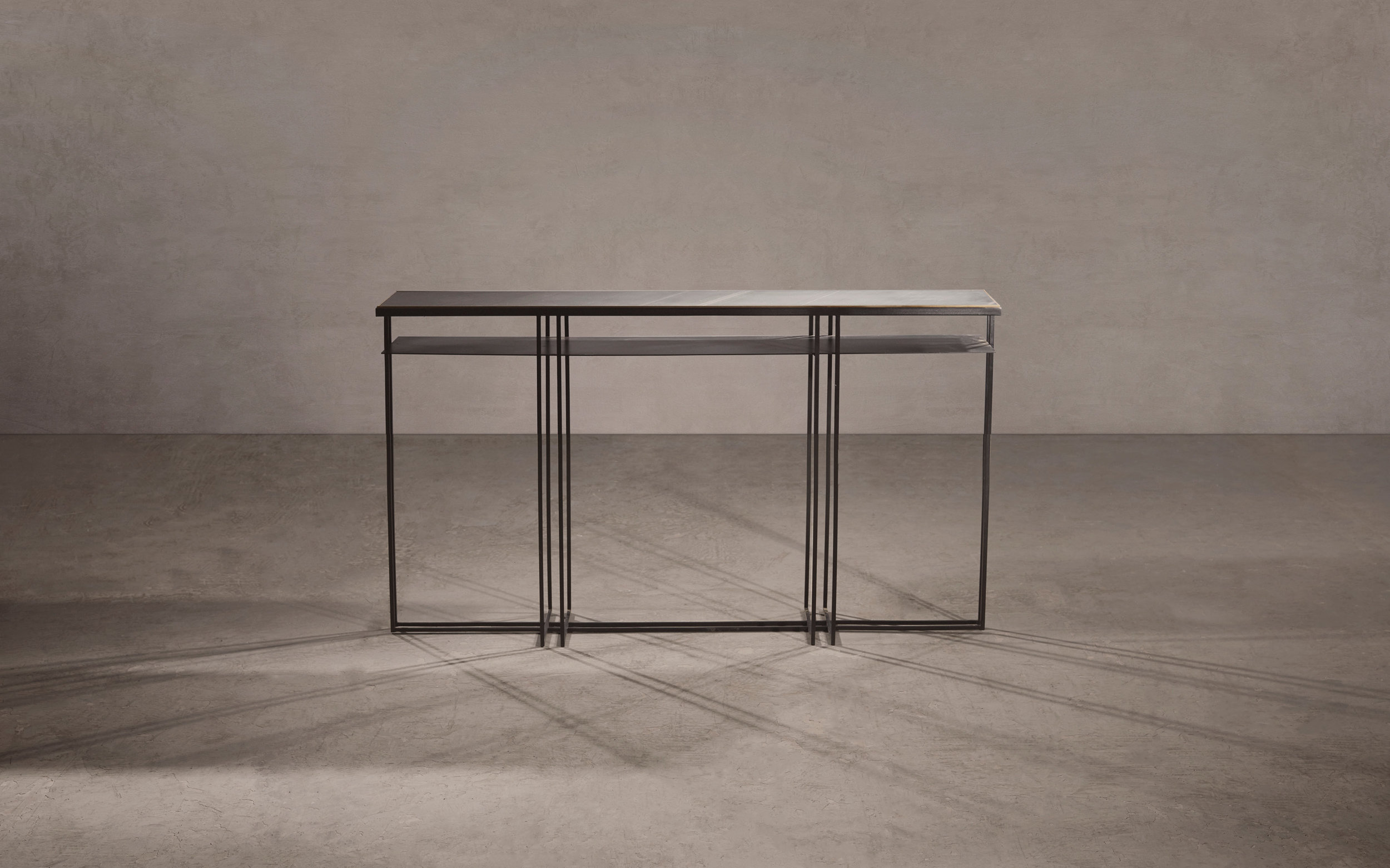 NOVOCASTRIAN Cross Binate Console Table